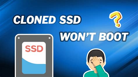 how to clone hdd to ssd and boot|cannot boot from cloned ssd.